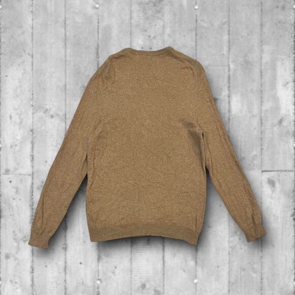★ Cashmere Club Room Luxury Tan Soft Lightweight Crewneck Sweater ★ - Picture 3 of 7